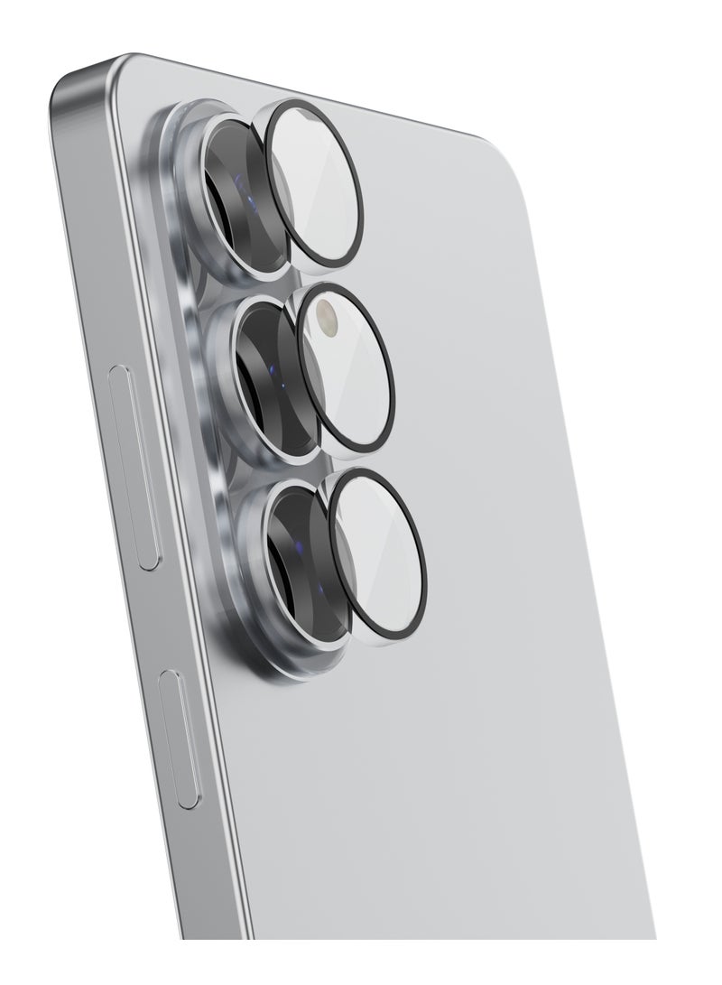 LEVELO Samsung Galaxy S26 Camera Lens Protector with Resilient Glass, Scratch Resistance, Anti-Reflective Coating, Durable-Sided AR Glass - Image 1